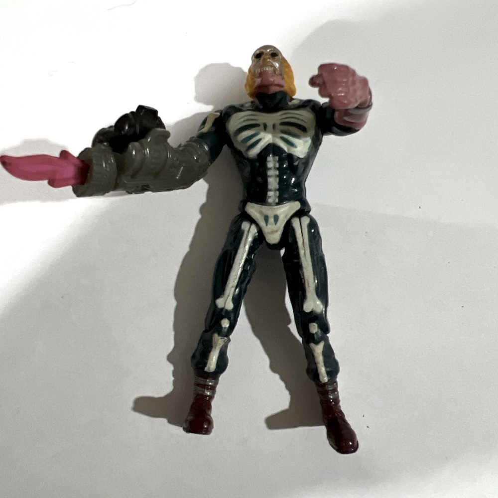 Vintage Jonny Quest glow in the dark Evil Ezekal Rage Action Figure 1995 Galoob